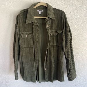 Corduroy Shirt Jacket